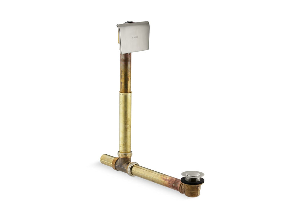 KOHLER K-7169-AF Tea-for-Two Clearflo 1-1/2" adjustable pop-up drain, vibrant brushed nickel