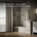 KOHLER K-716 Villager 60" x 30-1/4" alcove bath, right drain, biscuit - view 3