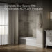 KOHLER K-716 Villager 60" x 30-1/4" alcove bath, right drain, white - view 3