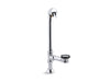 KOHLER K-7178 Iron Works Decorative 1-1/2" adjustable pop-up bath drain for 5' whirlpool with tailpiece, white