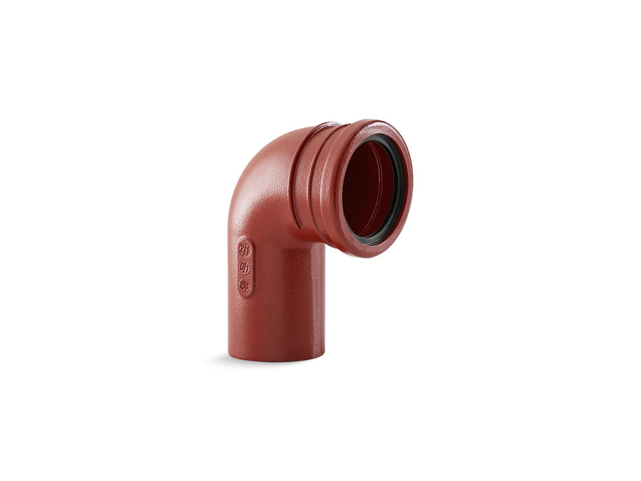 KOHLER K-7208 2"x 4" wall-hung toilet cast iron waste pipe, not applicable