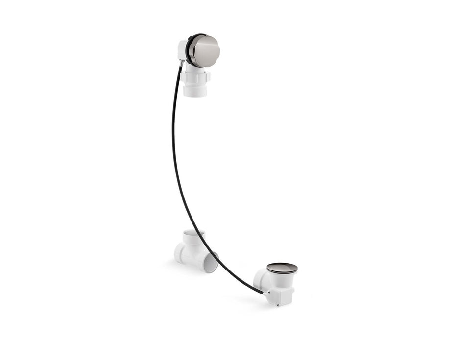 KOHLER K-7214 Clearflo Cable bath drain, less PVC tubing