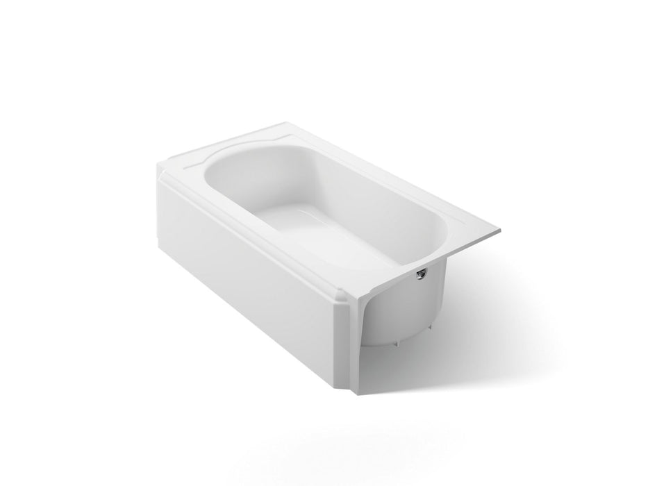 KOHLER K-722 Memoirs 60" x 33-3/4" alcove bath, right drain, white