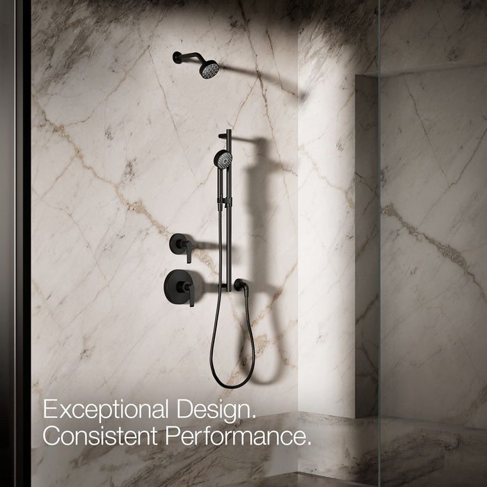 KOHLER K-72414-G Awaken Three-function handshower, 1.75 gpm, matte black - view 5