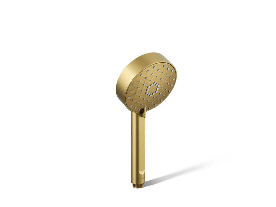 KOHLER K-72415-G Awaken Four-function handshower, 1.75 gpm, vibrant brushed moderne brass