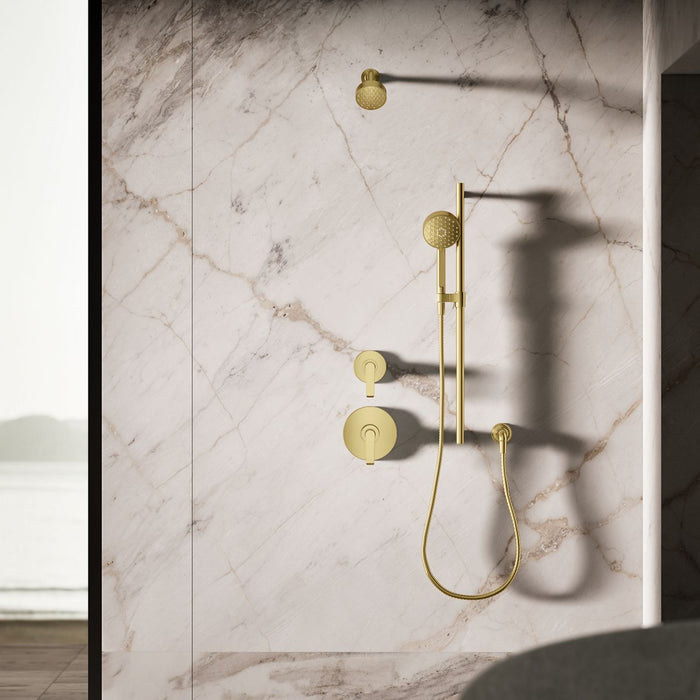 KOHLER K-72415-Y Awaken Four-function handshower, 2.5 gpm, vibrant brushed moderne brass - view 2