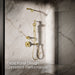 KOHLER K-72415-Y Awaken Four-function handshower, 2.5 gpm, vibrant brushed moderne brass - view 4