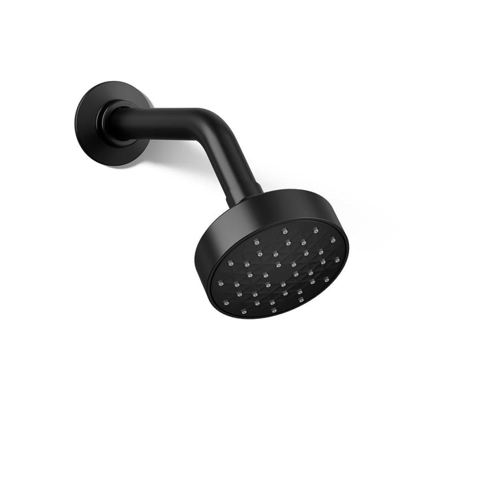KOHLER K-72417 Awaken Single-function showerhead, 1.75 gpm, matte black - view 5