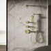 KOHLER K-72418-G Awaken Three-function showerhead, 1.75 gpm, vibrant brushed moderne brass - view 3