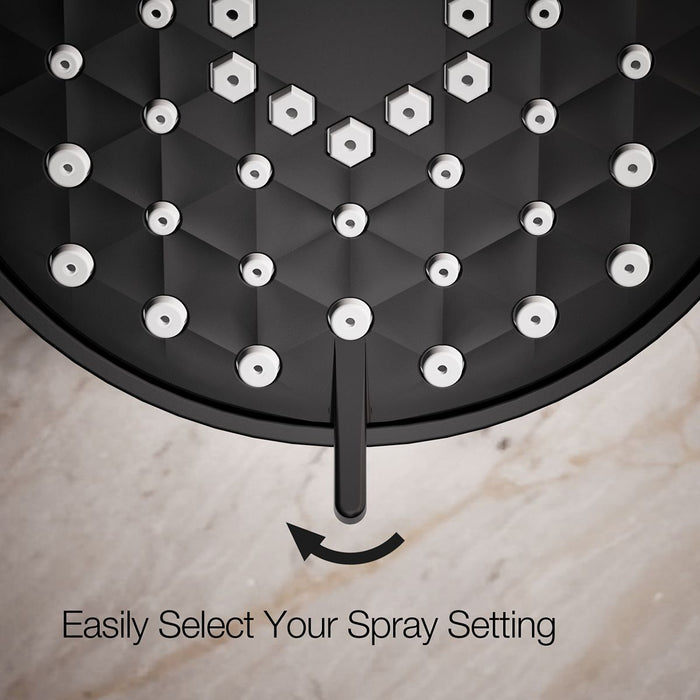 KOHLER K-72418-Y Awaken Three-function showerhead, 2.5 gpm, matte black - view 5