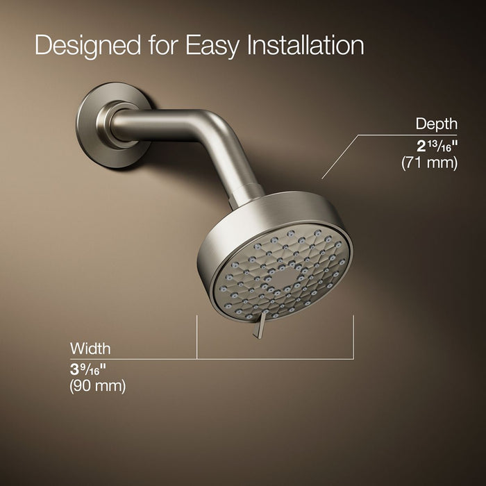 KOHLER K-72418-Y Awaken Three-function showerhead, 2.5 gpm, vibrant brushed nickel - view 5
