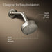 KOHLER K-72418-Y Awaken Three-function showerhead, 2.5 gpm, vibrant brushed nickel - view 5