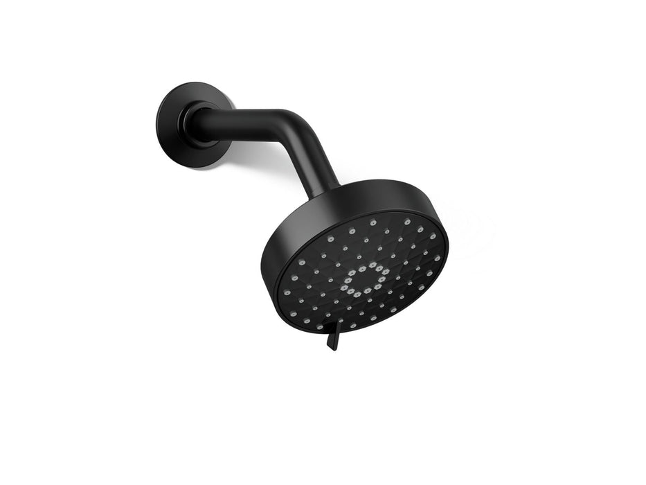 KOHLER K-72419-H Awaken G110 Three-function showerhead, 1.5 gpm, matte black