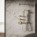 KOHLER K-72419-Y Awaken Three-function showerhead, 2.5 gpm, vibrant brushed moderne brass - view 3