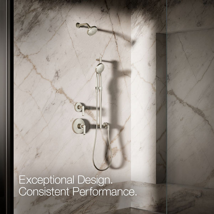 KOHLER K-72421-G Awaken Four-function handshower, 1.75 gpm, vibrant brushed nickel - view 5