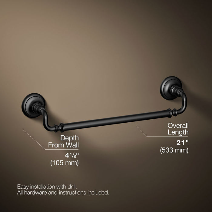 KOHLER K-72567 Artifacts 18" towel bar