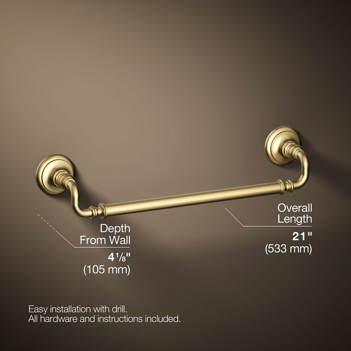 KOHLER K-72567 Artifacts 18" towel bar