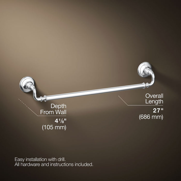 KOHLER K-72568 Artifacts 24" towel bar