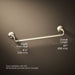 KOHLER K-72568 Artifacts 24" towel bar, vibrant french gold - view 5
