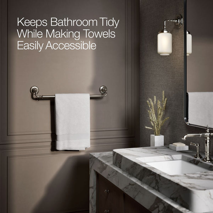 KOHLER K-72568 Artifacts 24" towel bar