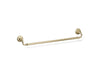 KOHLER K-72569 Artifacts 30" towel bar, vibrant french gold