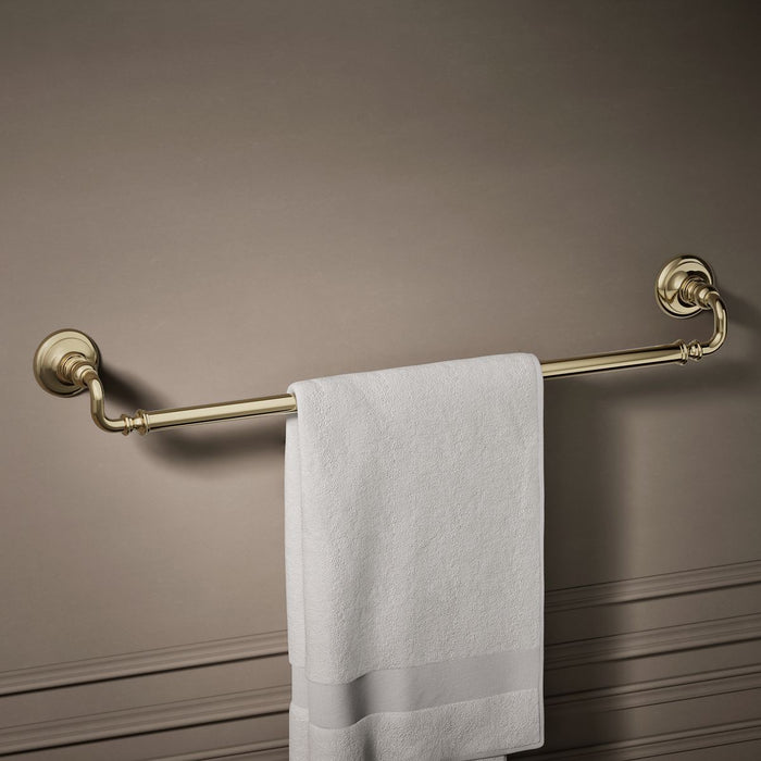 KOHLER K-72569 Artifacts 30" towel bar, vibrant french gold - view 3