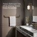 KOHLER K-72569 Artifacts 30" towel bar, vibrant french gold - view 4