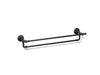KOHLER K-72570 Artifacts 24" double towel bar, matte black