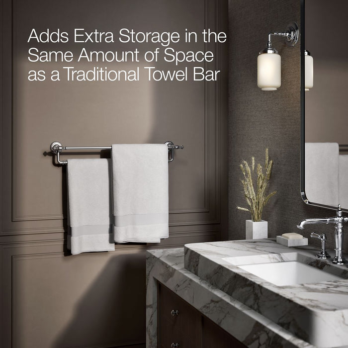 KOHLER K-72570 Artifacts 24" double towel bar
