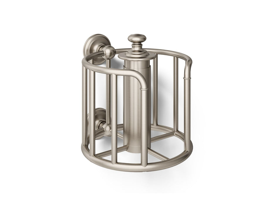 KOHLER K-72576 Artifacts Toilet paper carriage, vibrant brushed nickel