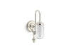 KOHLER K-72581 Artifacts One-light adjustable sconce, polished nickel