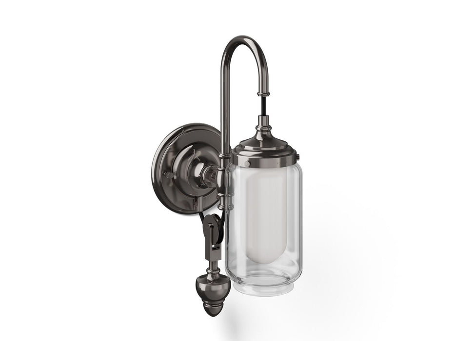3/4 view of product with dimensions