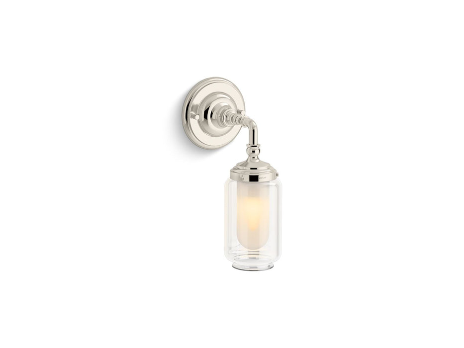 KOHLER K-72584 Artifacts One-light sconce, polished nickel - view 2