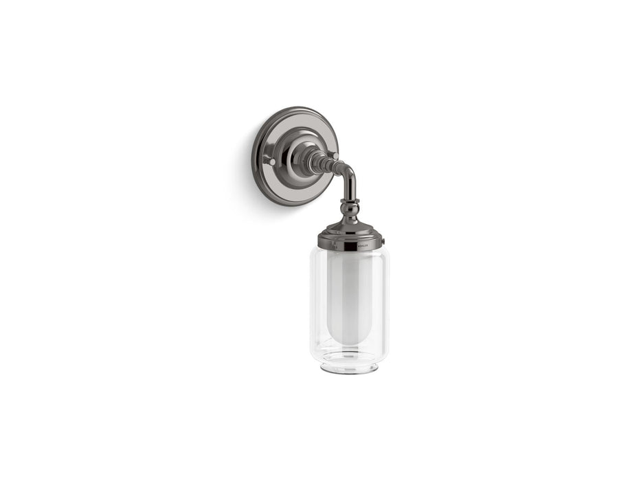 KOHLER K-72584 Artifacts One-light sconce, titanium