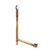 KOHLER K-7265 Clearflo Brass toe tap bath drain, polished chrome