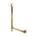 KOHLER K-7265 Clearflo Brass toe tap bath drain, vibrant french gold