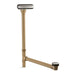 KOHLER K-7271 Clearflo Slotted overflow brass bath drain, vibrant polished nickel