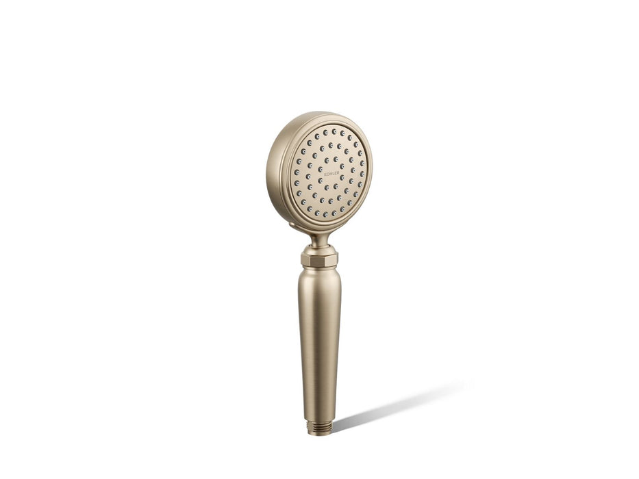 KOHLER K-72776-Y Artifacts Single-function handshower, 2.5 gpm, vibrant brushed bronze