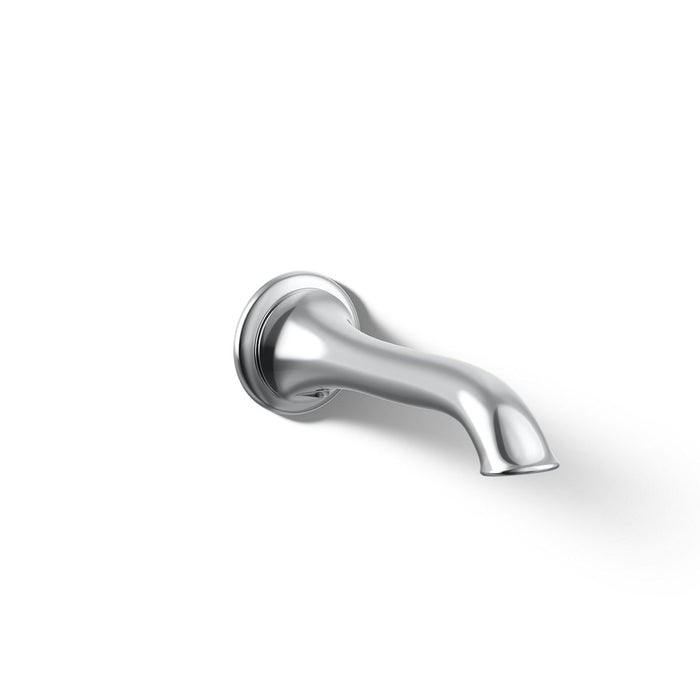 KOHLER K-72791 Artifacts Wall-mount bath spout with flare design, polished chrome - view 5