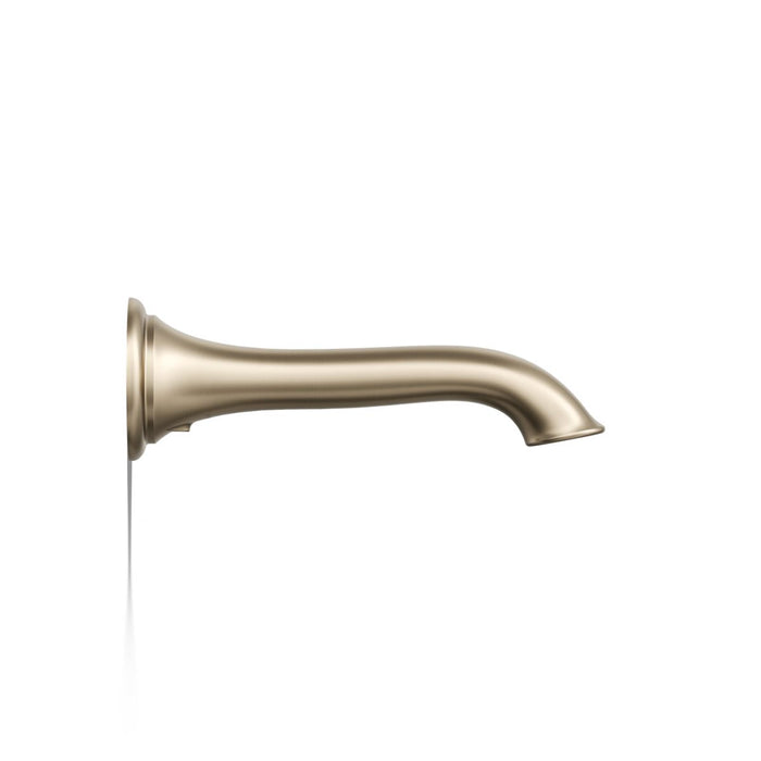 KOHLER K-72791 Artifacts Wall-mount bath spout with flare design, vibrant brushed bronze - view 4