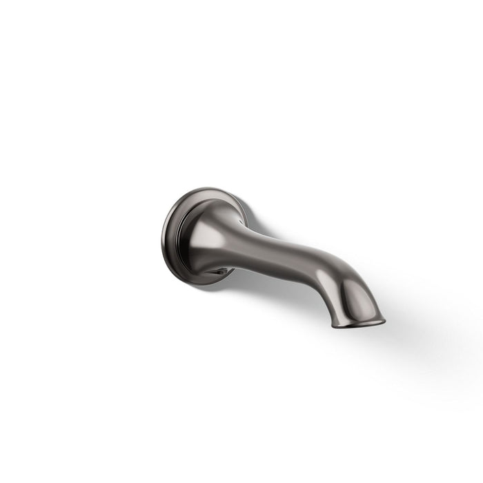 KOHLER K-72791 Artifacts Wall-mount bath spout with flare design, vibrant titanium - view 4