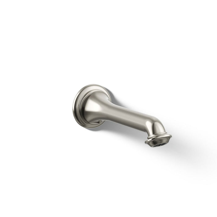 KOHLER K-72792 Artifacts Wall-mount bath spout with turned design, vibrant polished nickel - view 2