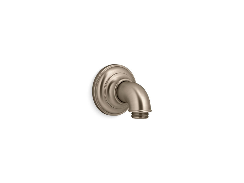 KOHLER K-72796 Artifacts Wall-mount supply elbow, vibrant brushed bronze