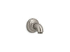 KOHLER K-72796 Artifacts Wall-mount supply elbow, vibrant brushed nickel