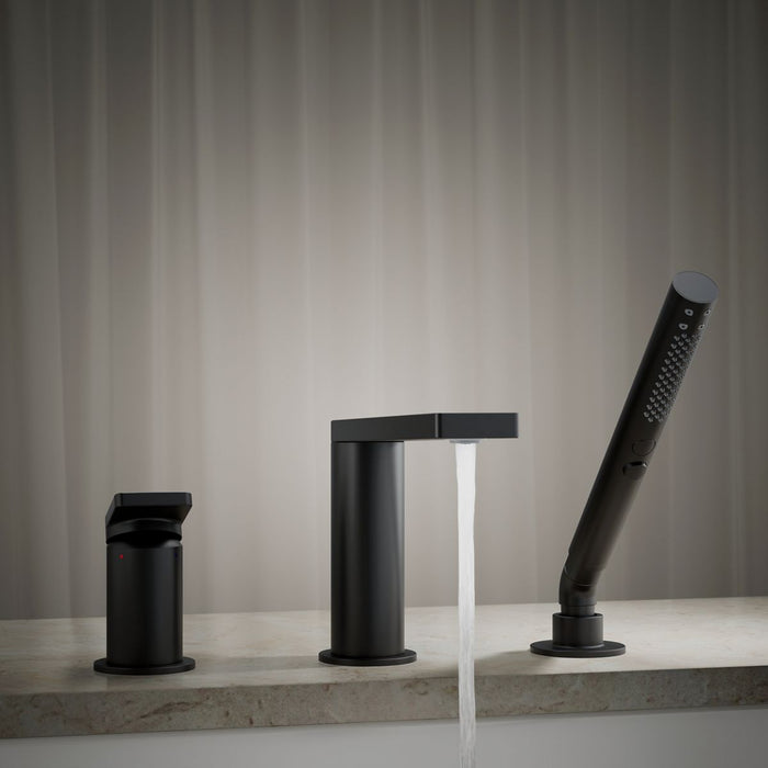 KOHLER K-73078-4 Composed Deck-mount bath faucet with handshower