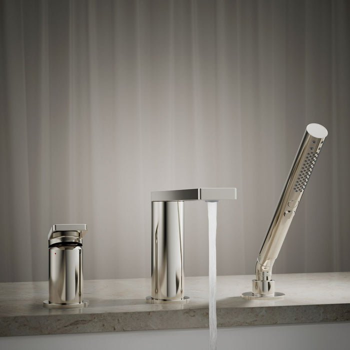 KOHLER K-73078-4 Composed Deck-mount bath faucet with handshower