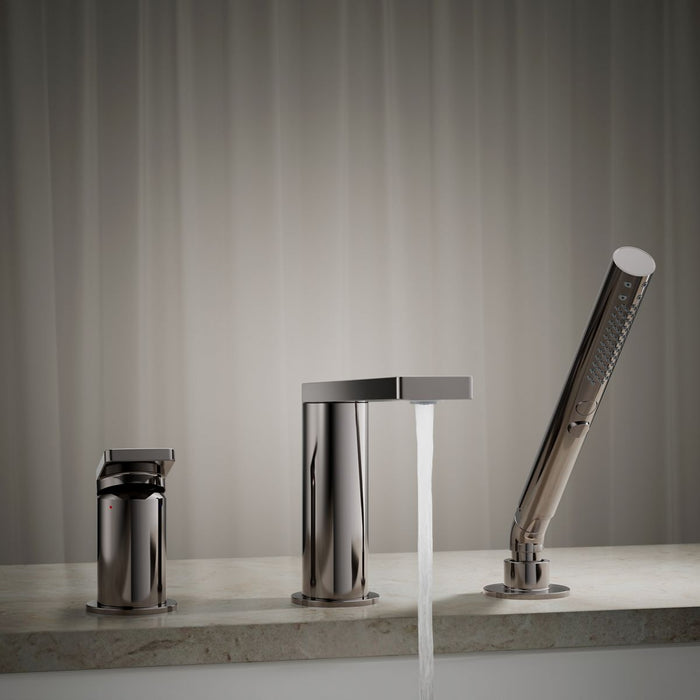 KOHLER K-73078-4 Composed Deck-mount bath faucet with handshower