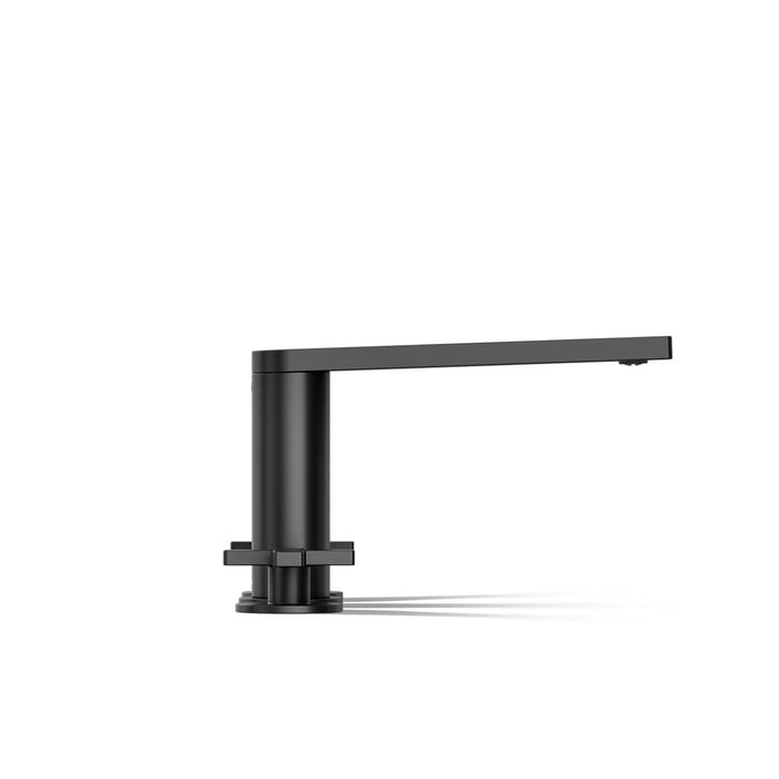 KOHLER K-73081-3 Composed Deck-mount bath faucet with cross handles, matte black - view 3
