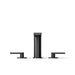 KOHLER K-73081-4 Composed Deck-mount bath faucet with lever handles, matte black - view 4