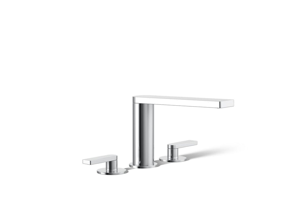 KOHLER K-73081-4 Composed Deck-mount bath faucet with lever handles, polished chrome